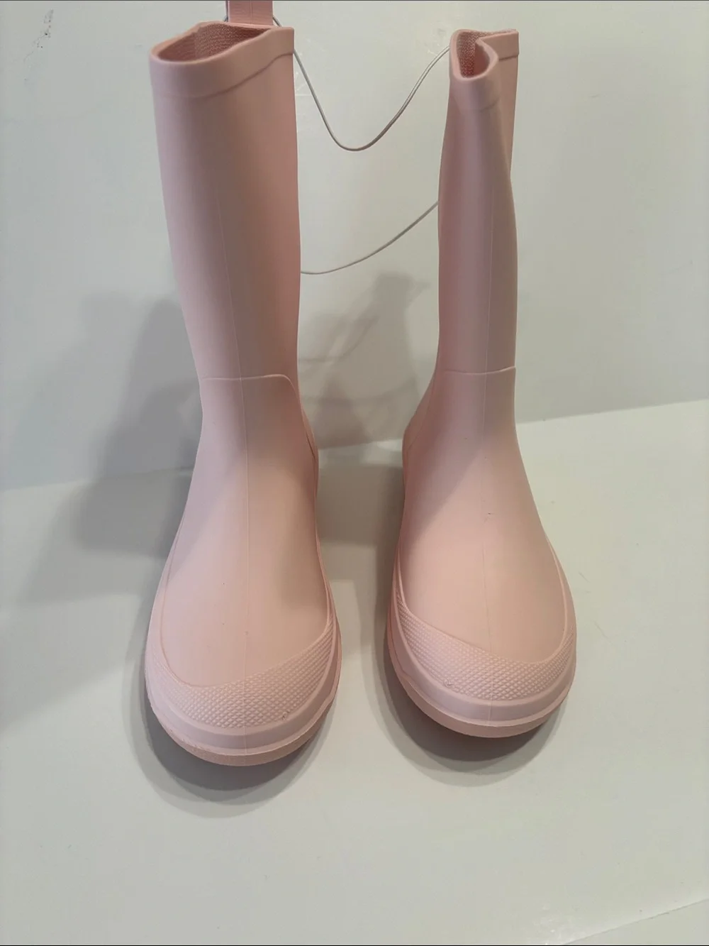 Cat & Jack Girl's Blush Pink Andy Slip-On Waterproof Rain Boots